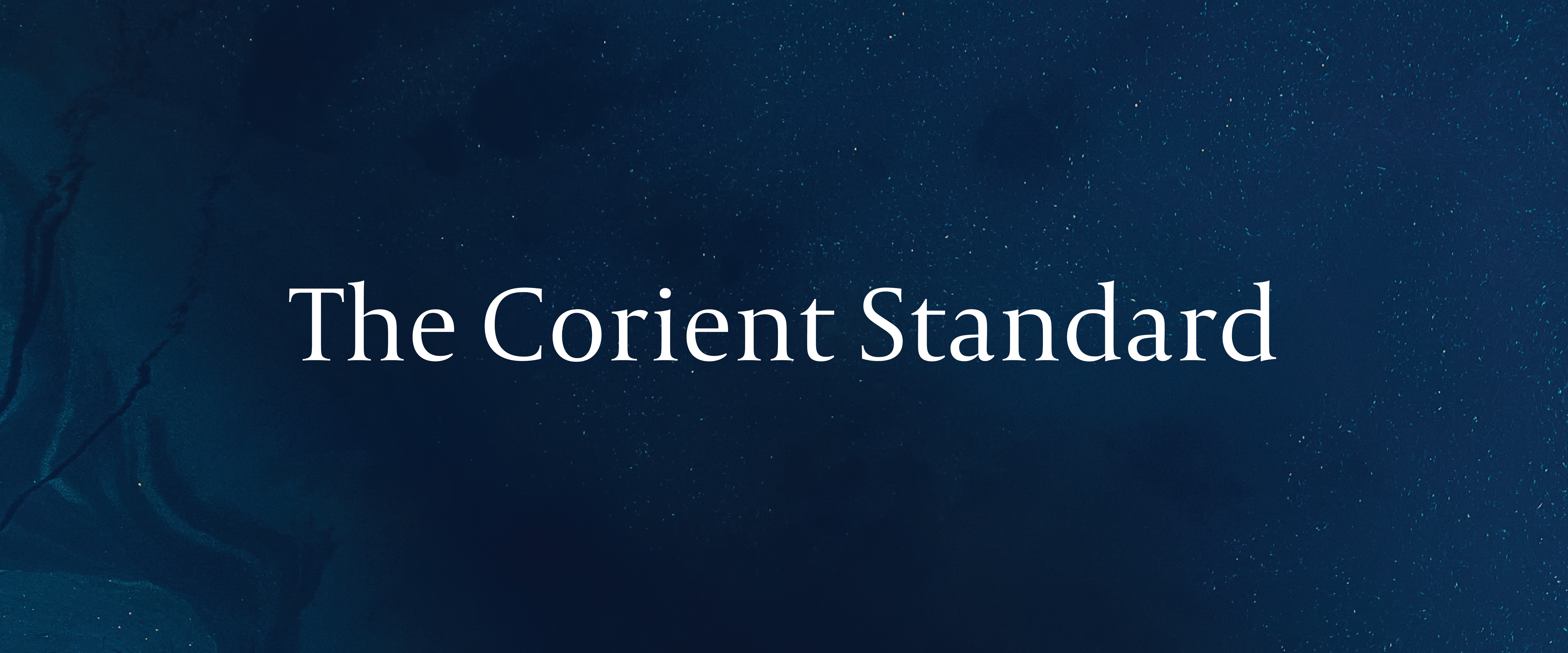 The Corient Standard